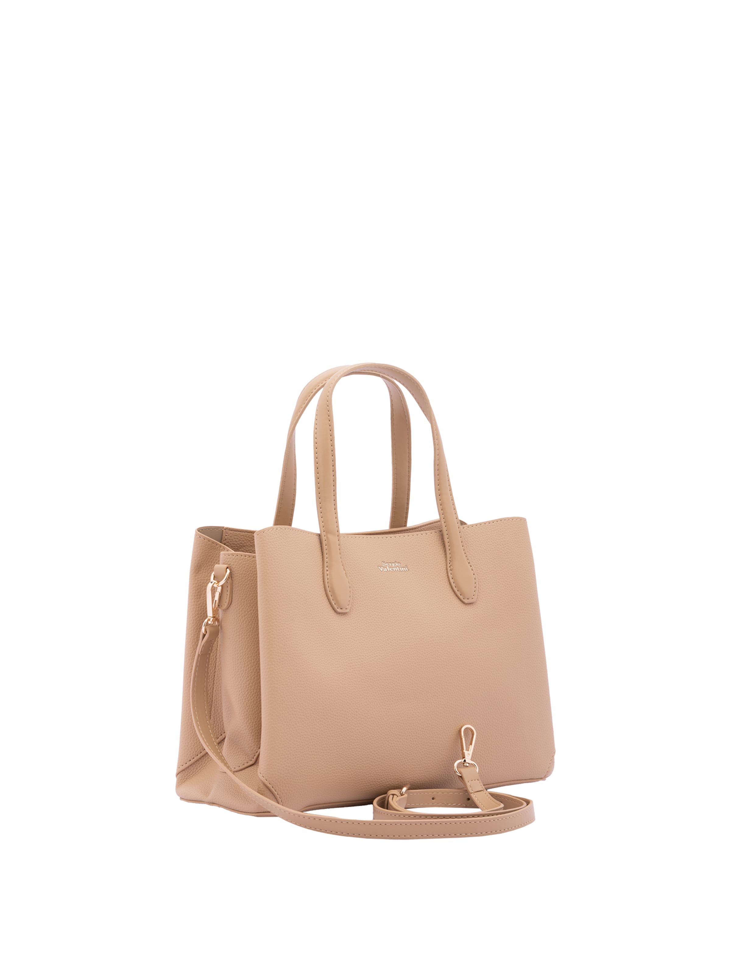 Borsa a mano di Sergio Valentini in marrone: frontale