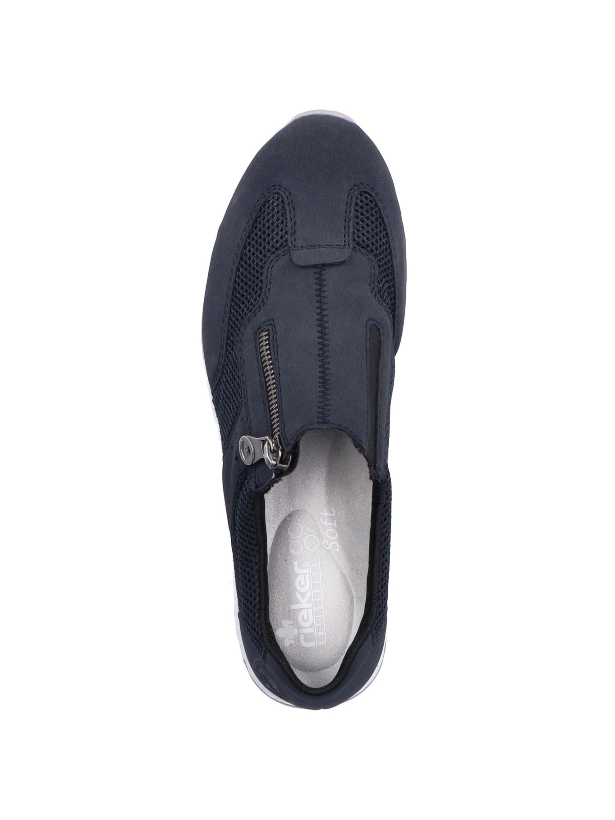 Rieker Спортни обувки Slip On в синьо