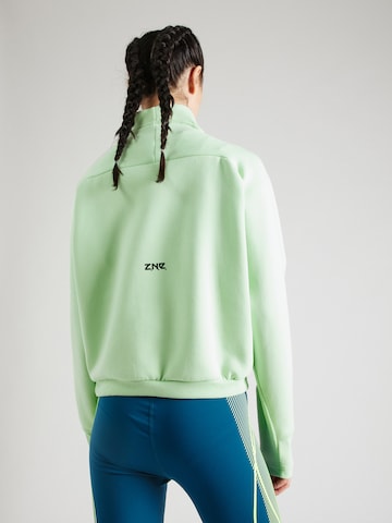 ADIDAS SPORTSWEAR - Sweatshirt de desporto 'Z.N.E.' em verde