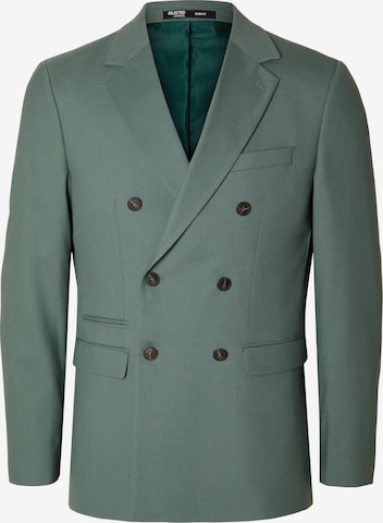 Slim fit Giacca da completo 'NEIL' di SELECTED HOMME in verde: frontale