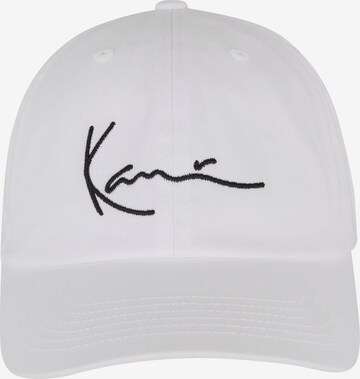 Cappello da baseball 'Essential' di Karl Kani in bianco: frontale