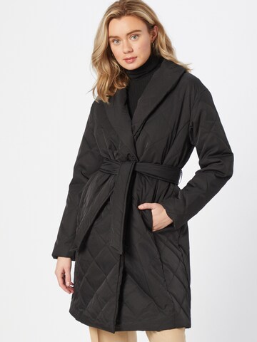 VERO MODA Wintermantel 'Bess' in Zwart: voorkant