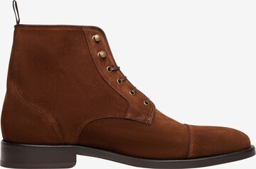 Henry Stevens Lace-Up Boots 'Murray CDB' in Brown