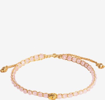Bracelet Samapura Jewelry en rose : devant