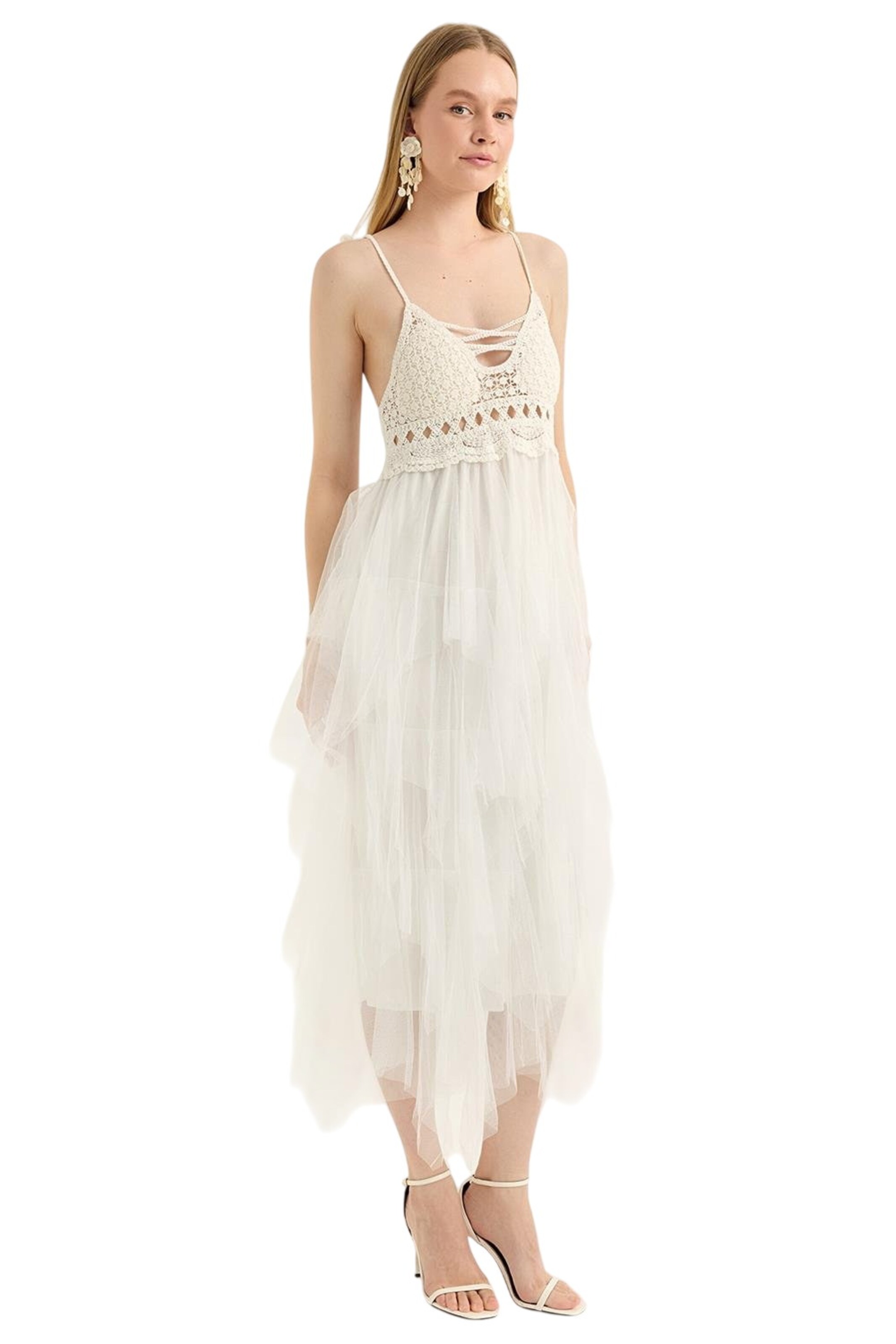 HOME STORE Dress in White