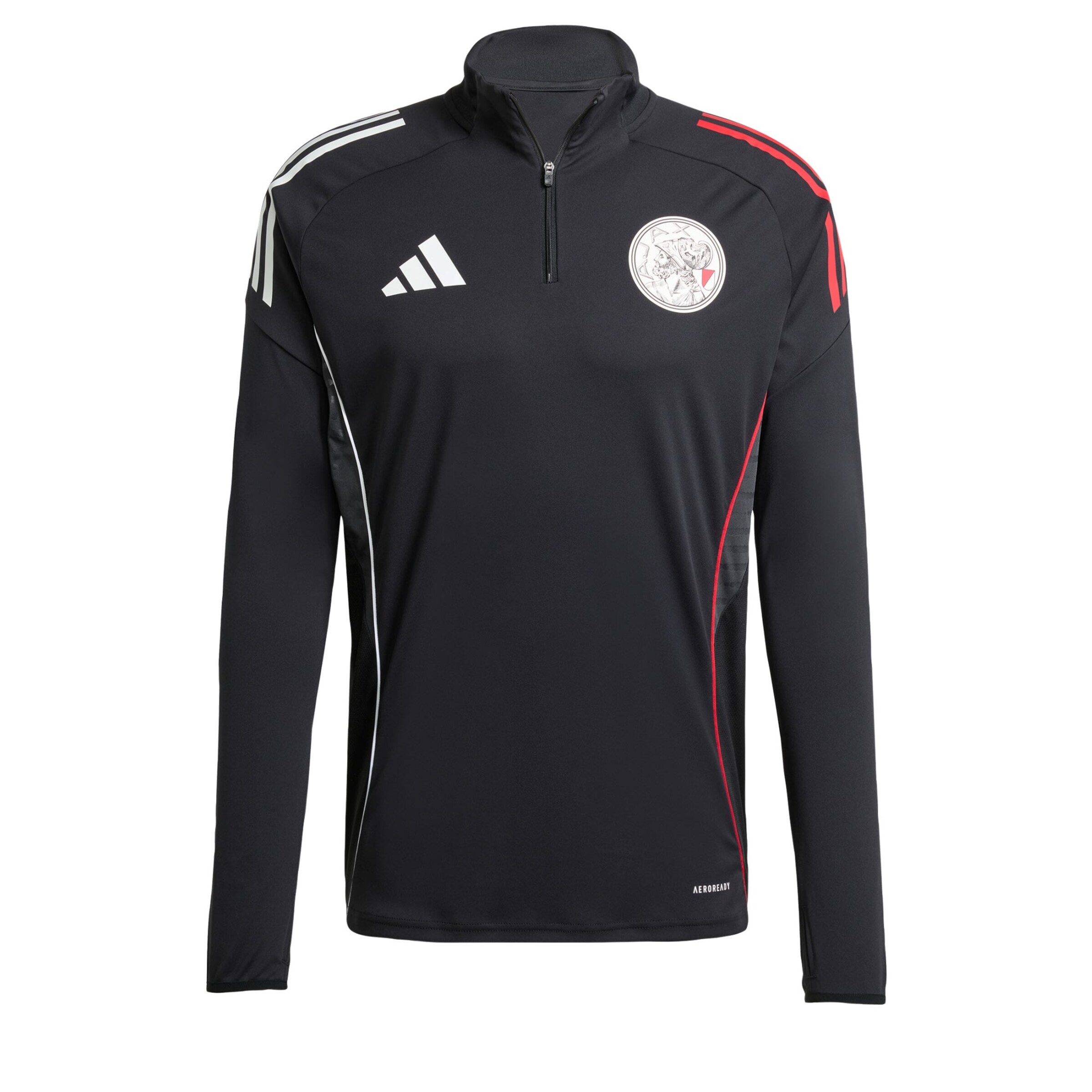 ADIDAS PERFORMANCE - Camiseta funcional 'Ajax Tiro 25 Competition' en negro: frente
