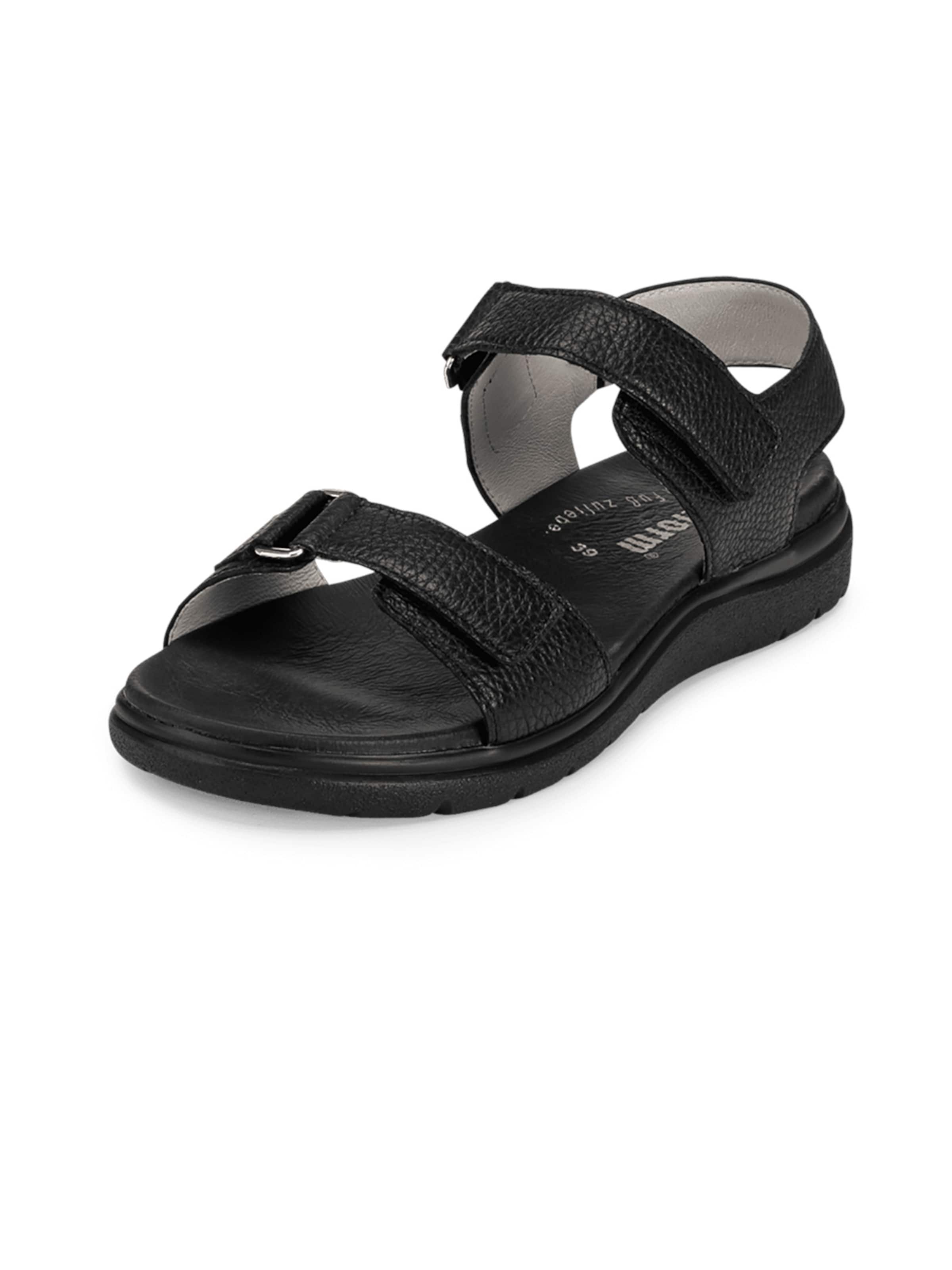 Sandalo con cinturino di VITAFORM in nero: frontale