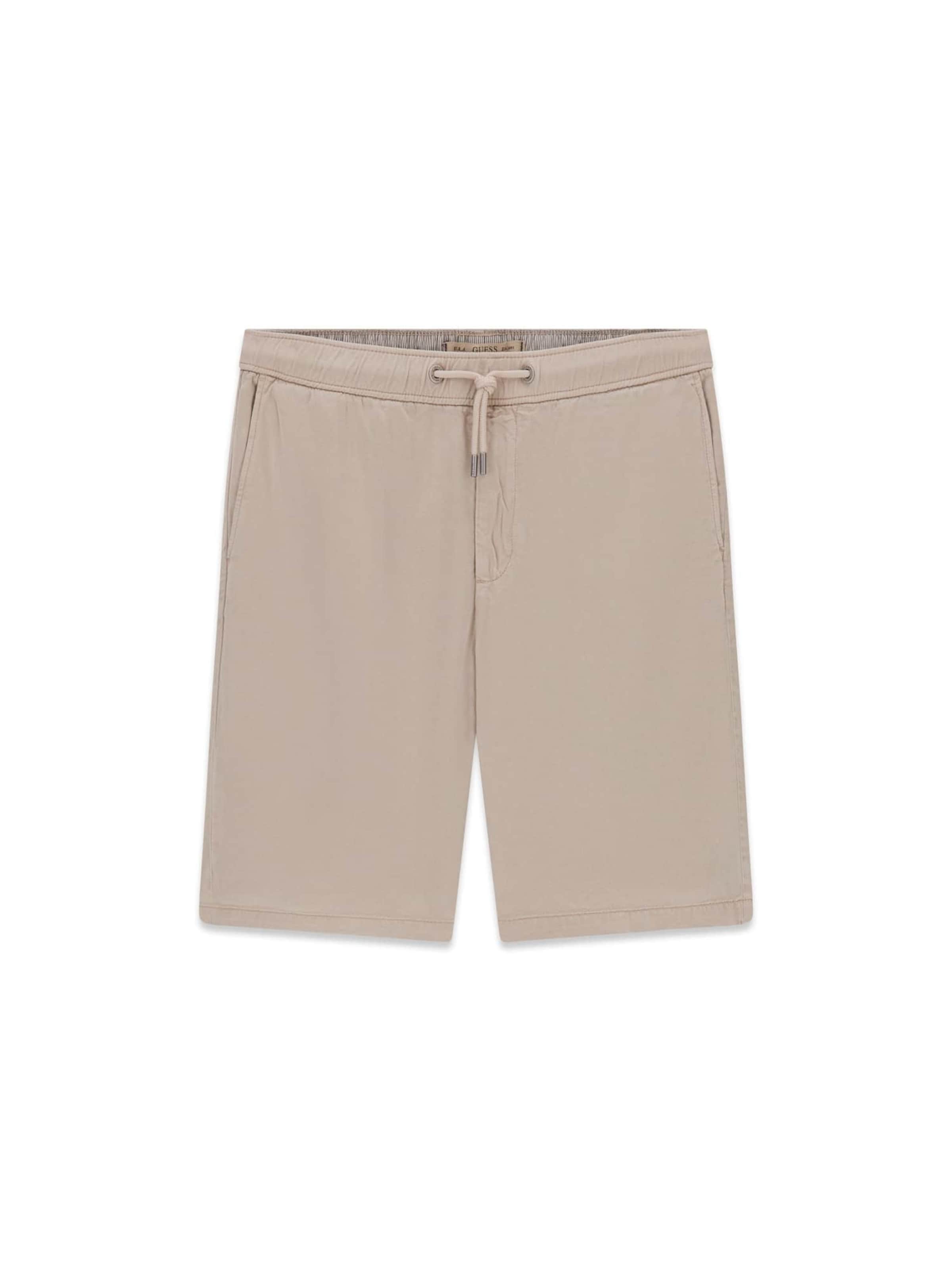 GUESS Regular Shorts 'Axel' in Beige: Vorderseite