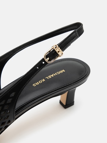 Escarpins à bride arrière 'AMARA' MICHAEL Michael Kors en noir