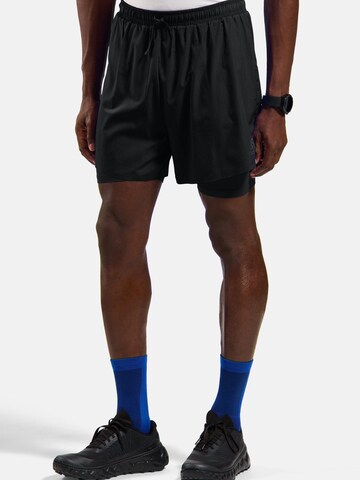 ODLO Regular Sporthose 'ZEROWEIGHT 5 INCH'‌‌‌‌‌‌‌‌‌‌ in Schwarz