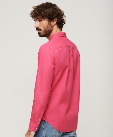Superdry Regular Fit Hemd in Pink