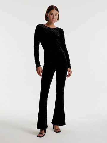 EDITED Jumpsuit 'Anthea' in Zwart: voorkant