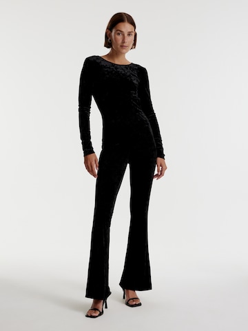 EDITED Jumpsuit 'Anthea' i svart: framsida