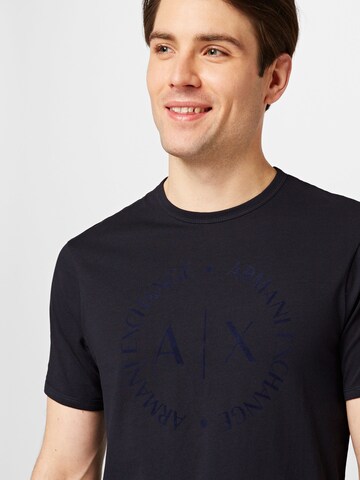 T-Shirt ARMANI EXCHANGE en bleu