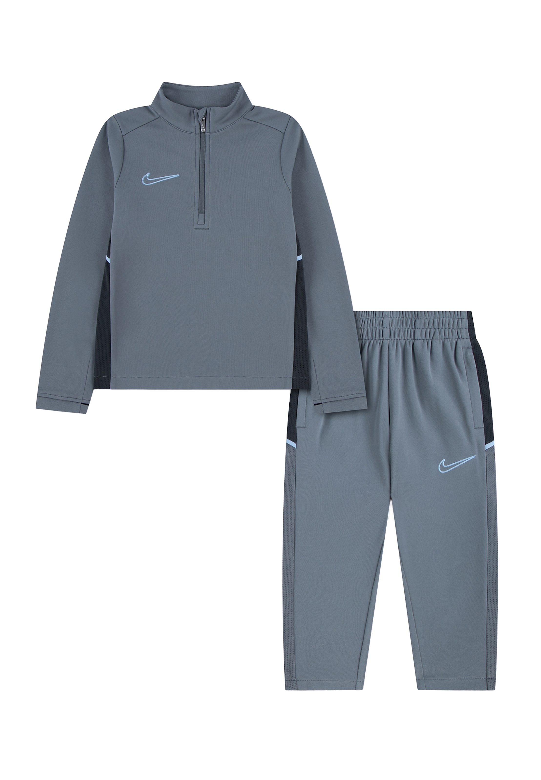 Nike SportswearJogging komplet 'ACADEMY' - siva boja: prednji dio