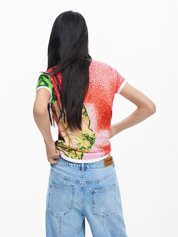 Desigual Tričko - Zmiešané farby