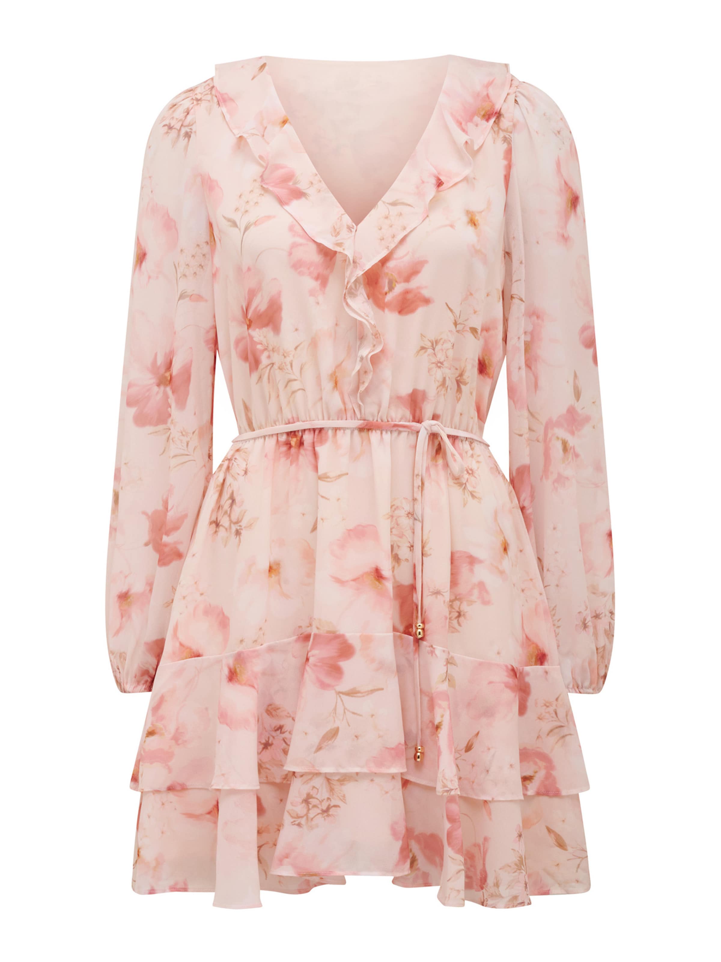 Robe 'Heather' Forever New en rose : devant