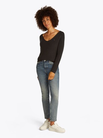 TOMMY HILFIGER Pullover in Schwarz