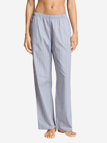 Pantalon de pyjama ' Sleep & Lounge ' Hanro en bleu : devant