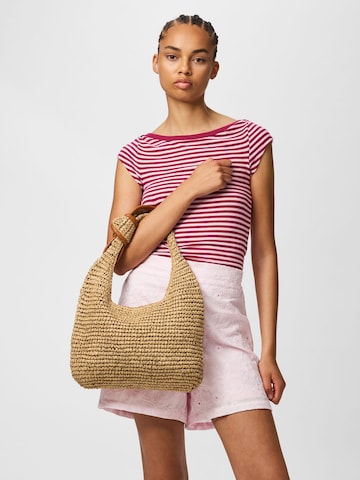 PIECES - Bolso de hombro 'PCKanala' en marrón