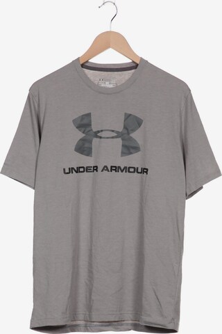 UNDER ARMOUR T-Shirt L in Grau: predná strana