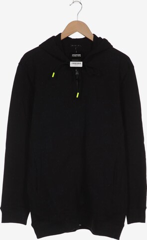 Sisley Sweatshirt & Zip-Up Hoodie in L in Black: front