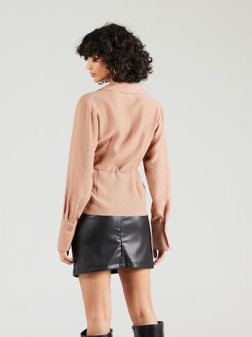 TOPSHOP Blus i beige