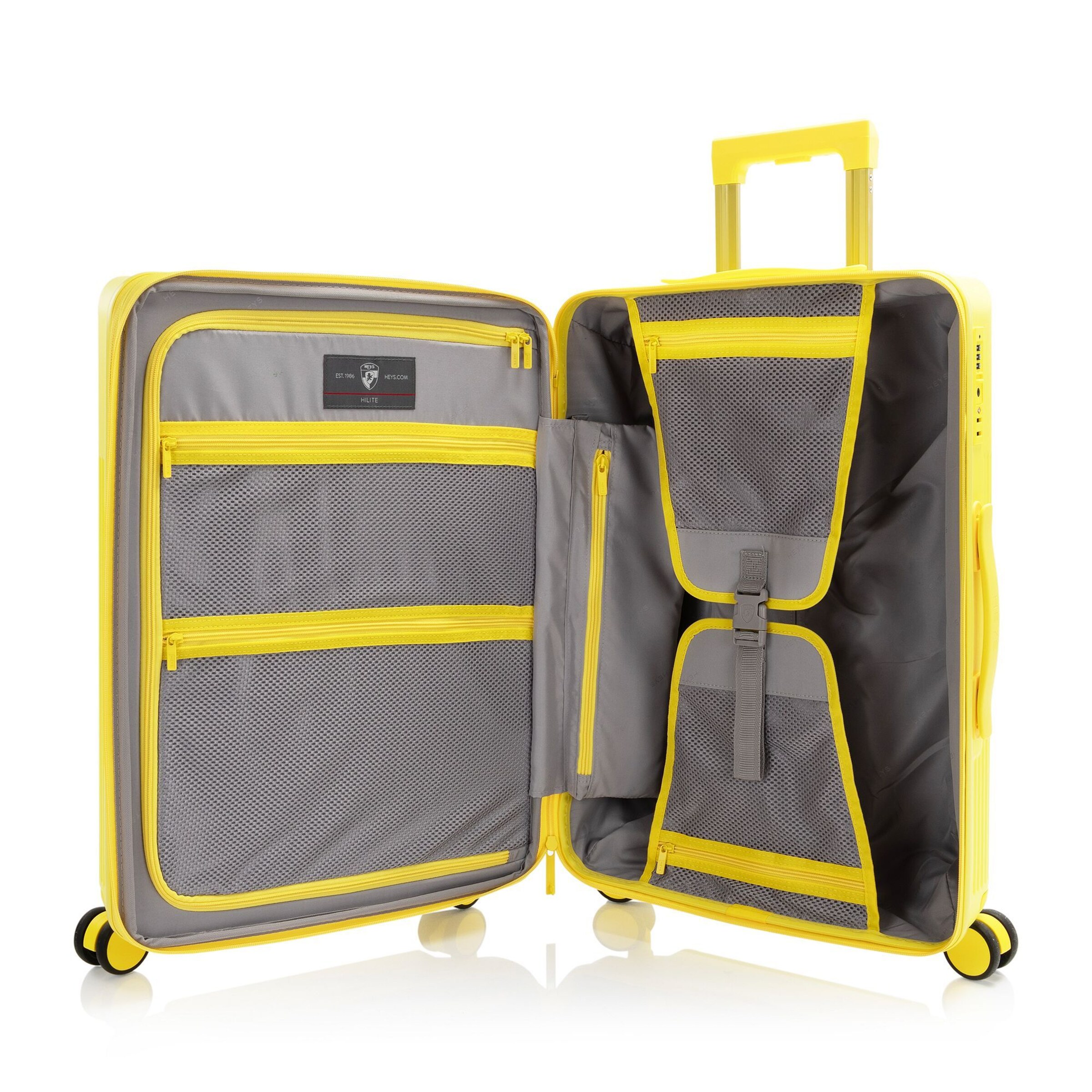 Heys Suitcase Set 'HiLite' in Yellow
