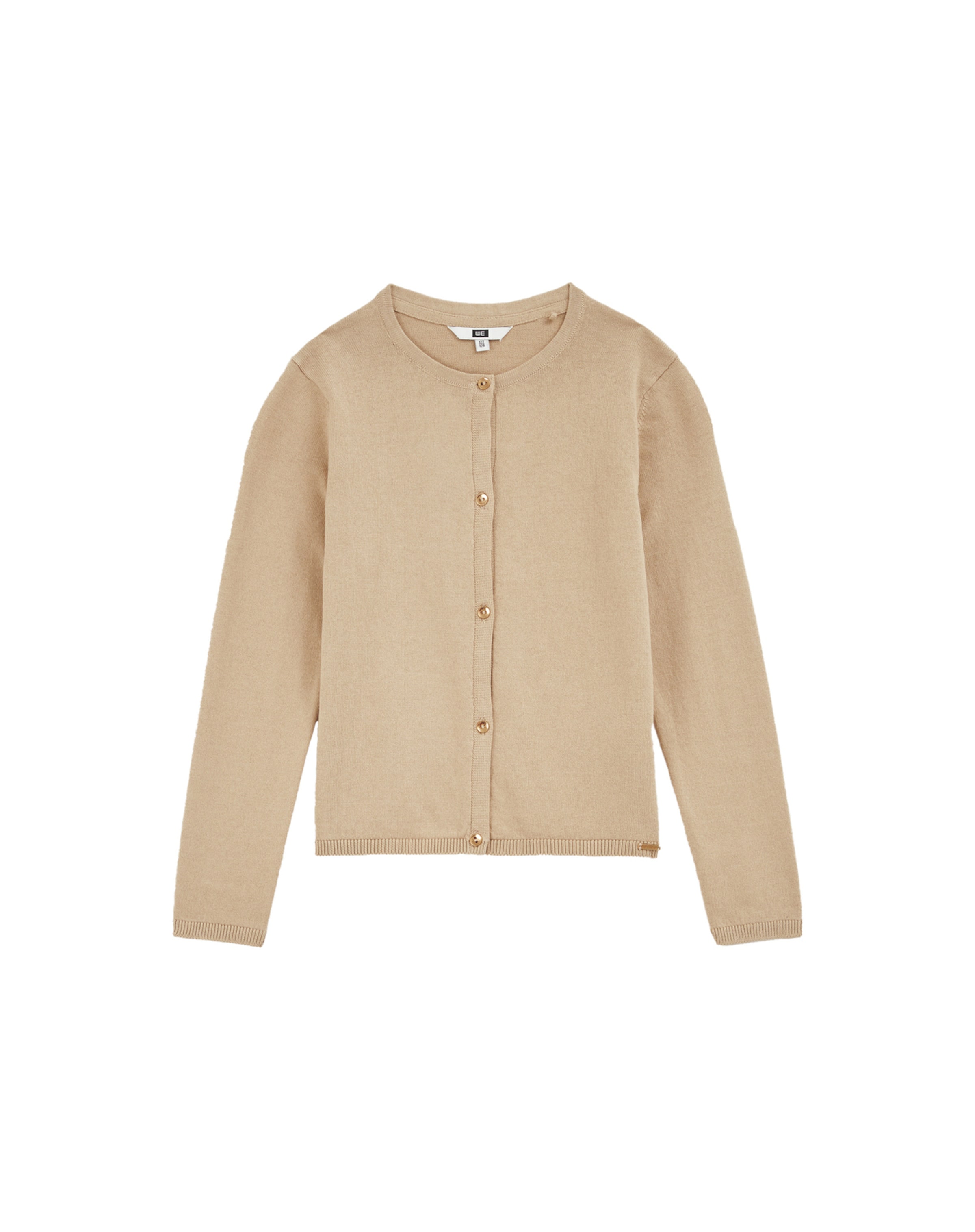 WE Fashion Neuletakki värissä beige: etupuoli