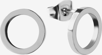 GOOD.designs Ohrstecker in Silber: Vorderseite