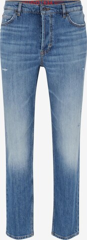 HUGO Slimfit Jeans '634' in Blauw: voorkant