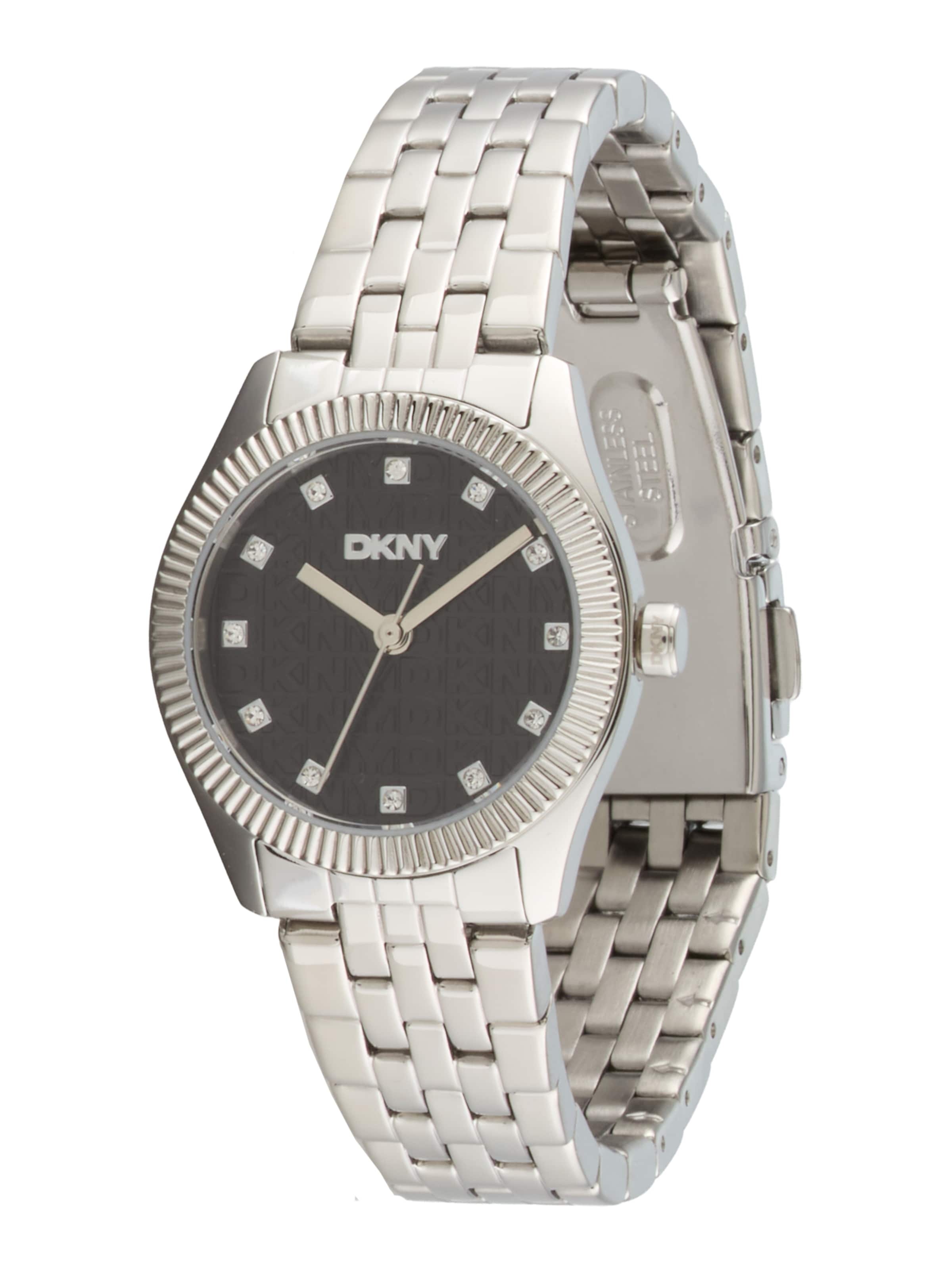 Montre à affichage analogique DKNY en argent : devant