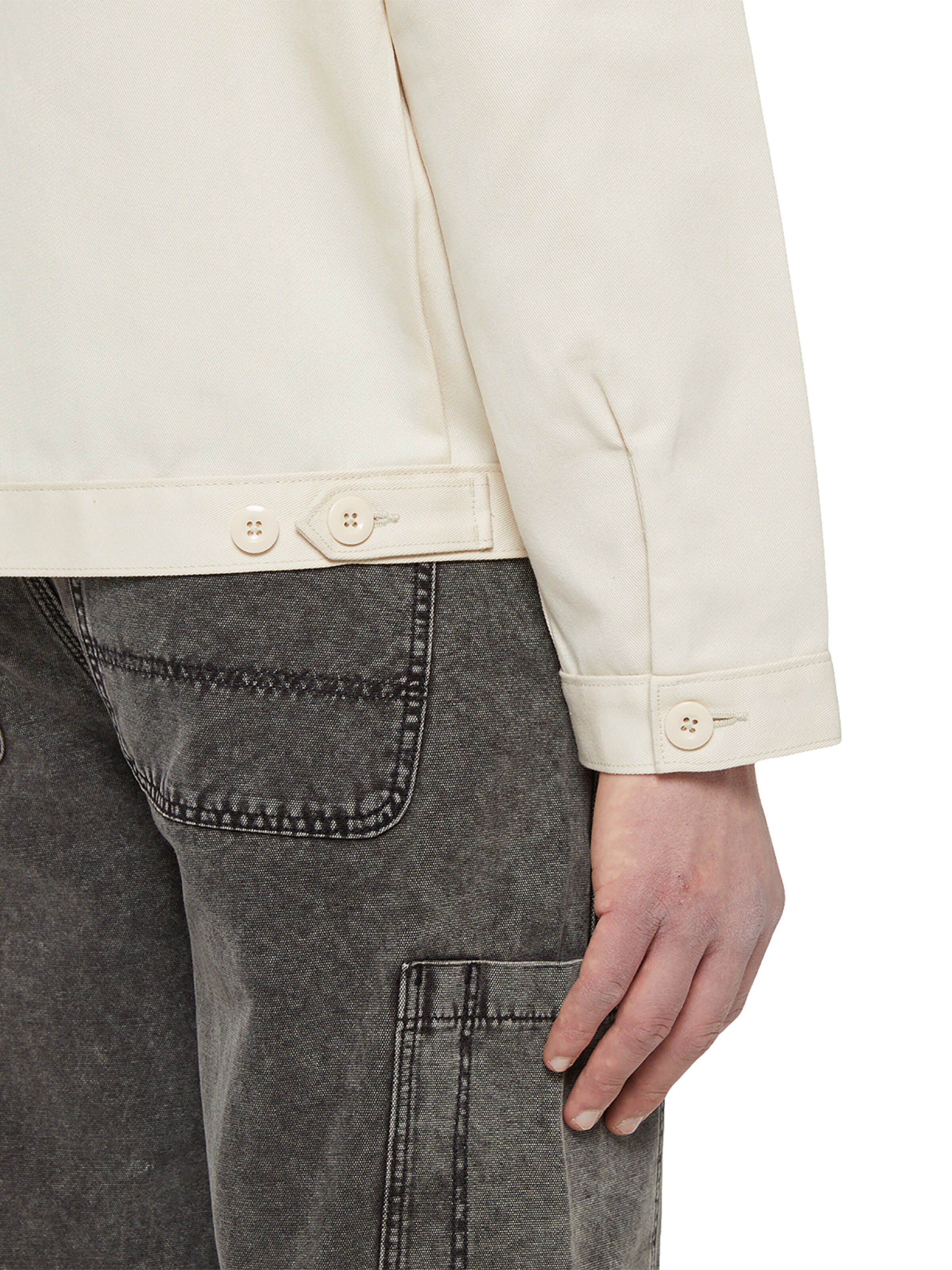 DICKIES Overgangsjakke 'EISENHOWER' i beige
