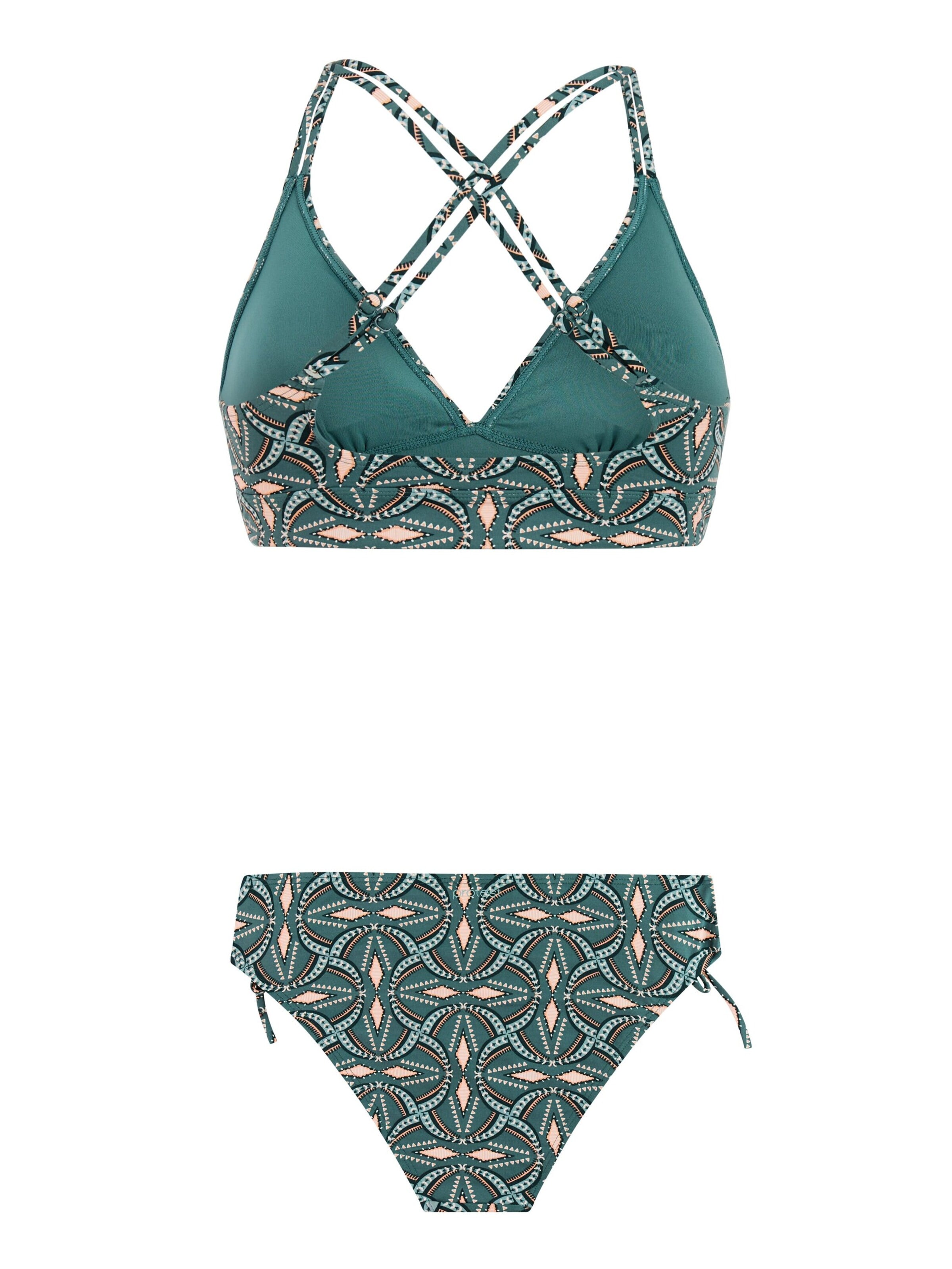 PROTEST Triangle Bikini 'PRTGarden' in Green