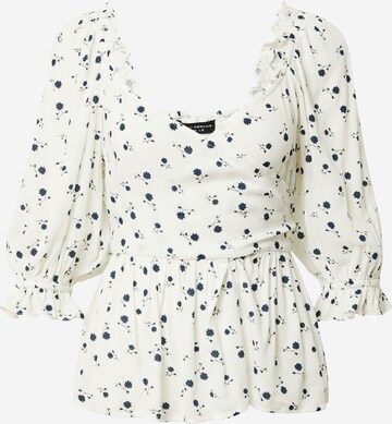 Dorothy Perkins Blus i beige: framsida