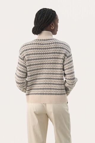 Part Two Cardigan i blå