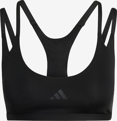 ADIDAS PERFORMANCE Urheilurintaliivit 'OPT STRP LS BRA' värissä musta, Tuotenäkymä