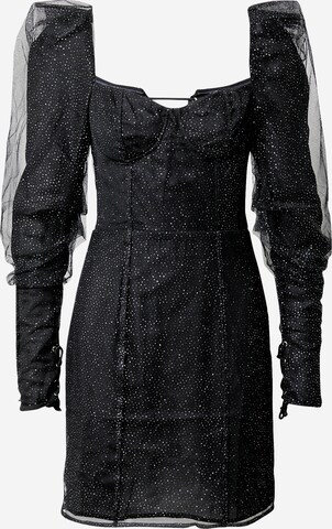 GLAMOROUS Платье в Черный: спереди
