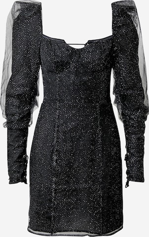 Robe GLAMOROUS en noir : devant