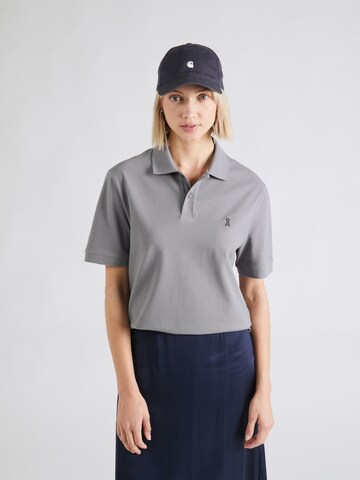 ARMEDANGELS Shirt 'Fibra' in Grey: front