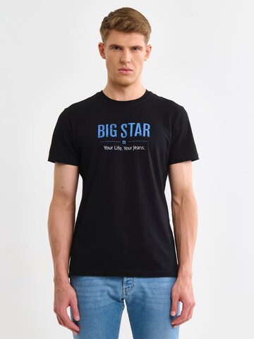 BIG STAR T-Shirt 'Bruno' in Schwarz: Vorderseite