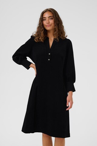 CULTURE Shirt dress 'Rhaena' in Black: front