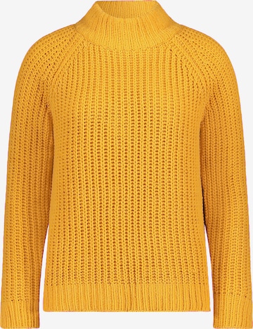 Pull-over Cartoon en orange : devant