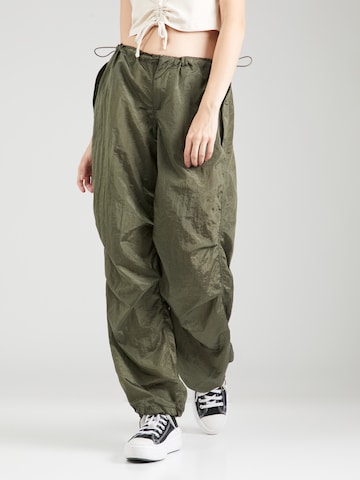 iets frans Tapered Broek in Groen: voorkant