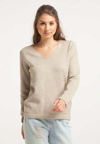 IZIA Pullover in Beige: predná strana