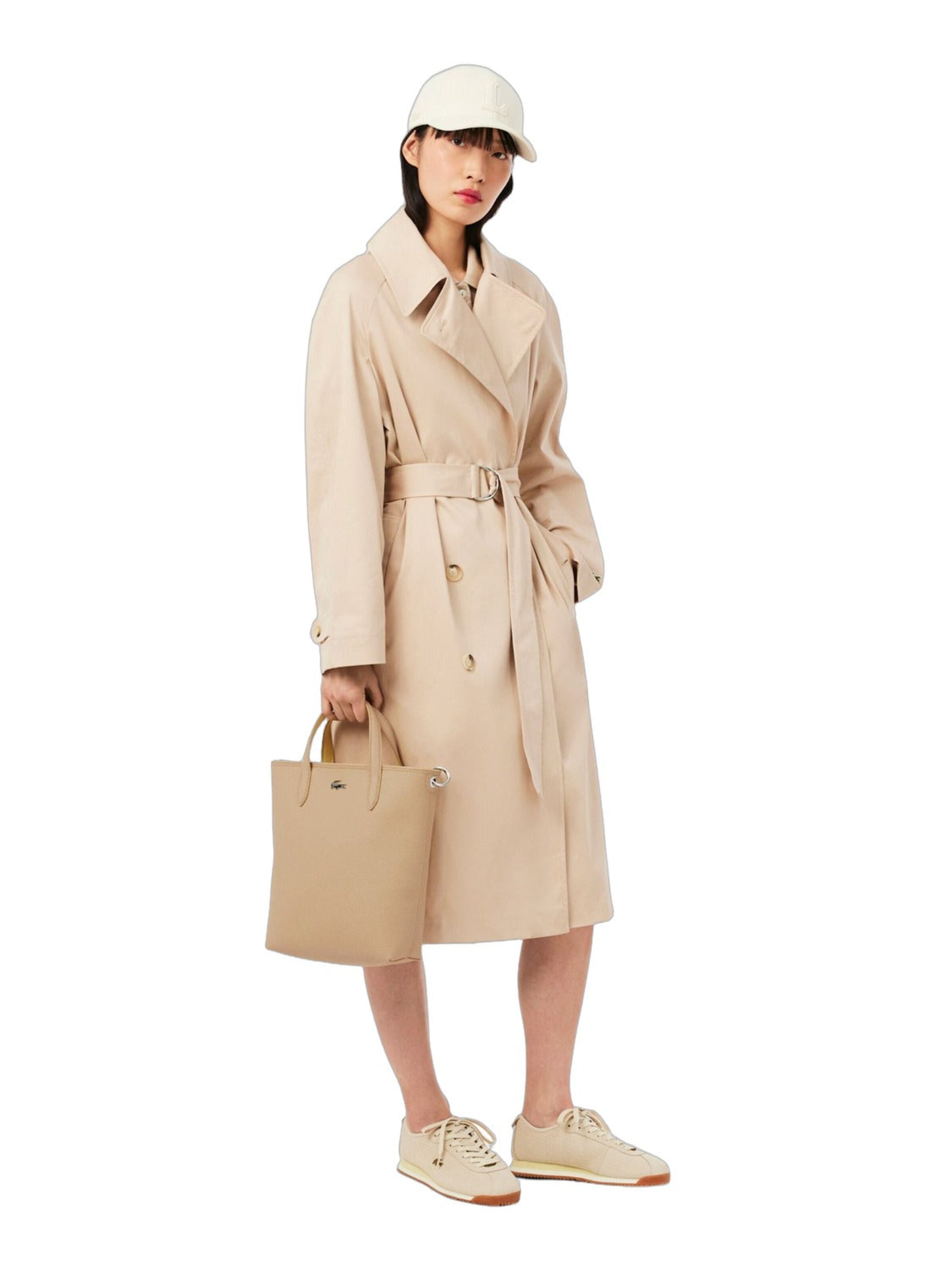 Cabas 'Anna' LACOSTE en beige