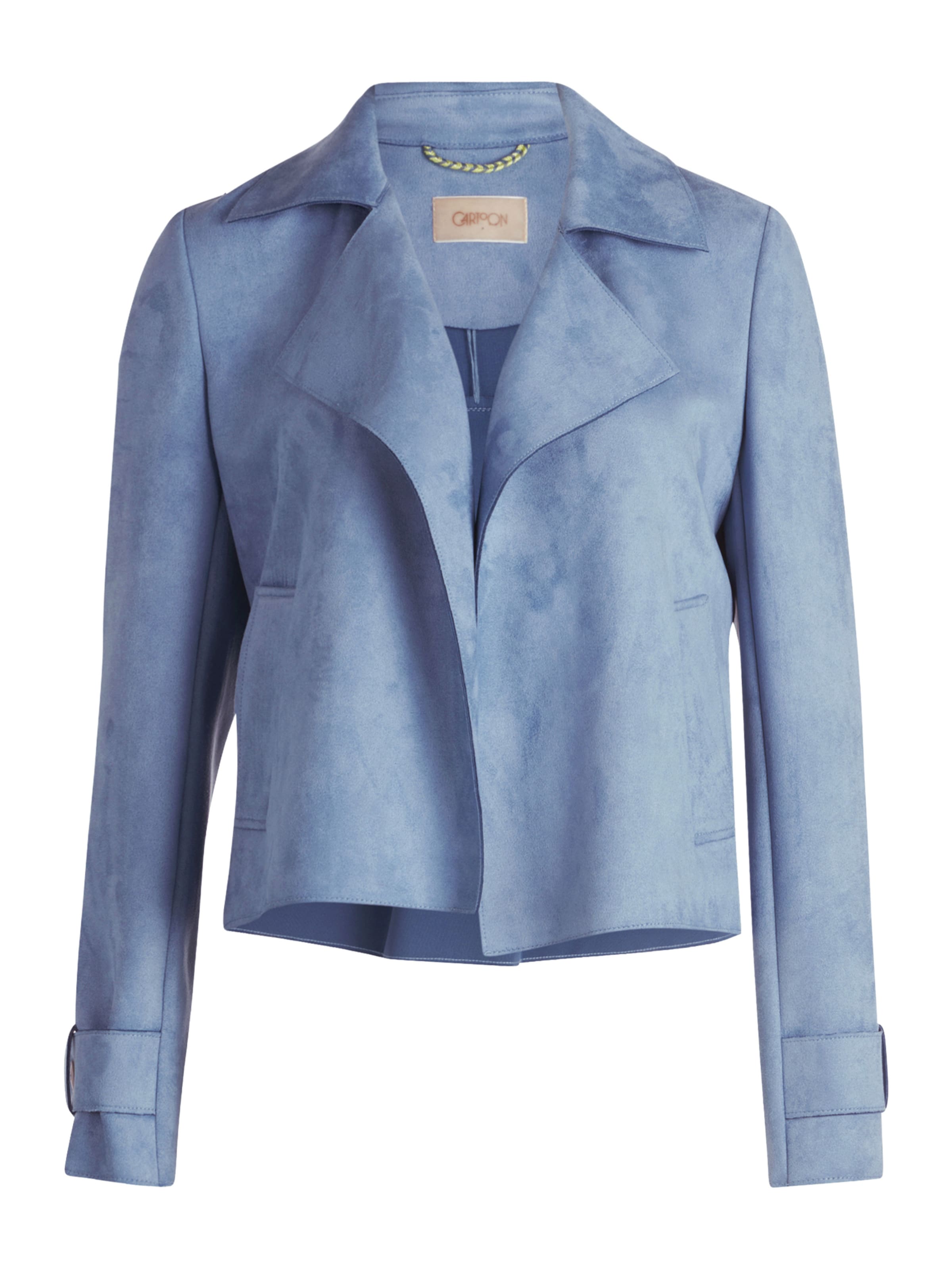 Cartoon Blazers in Grijs: voorkant