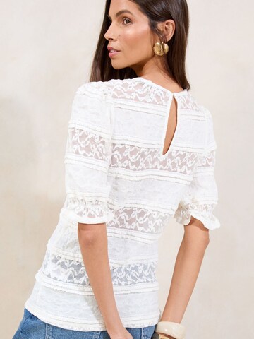 Lipsy Bluse in Weiß