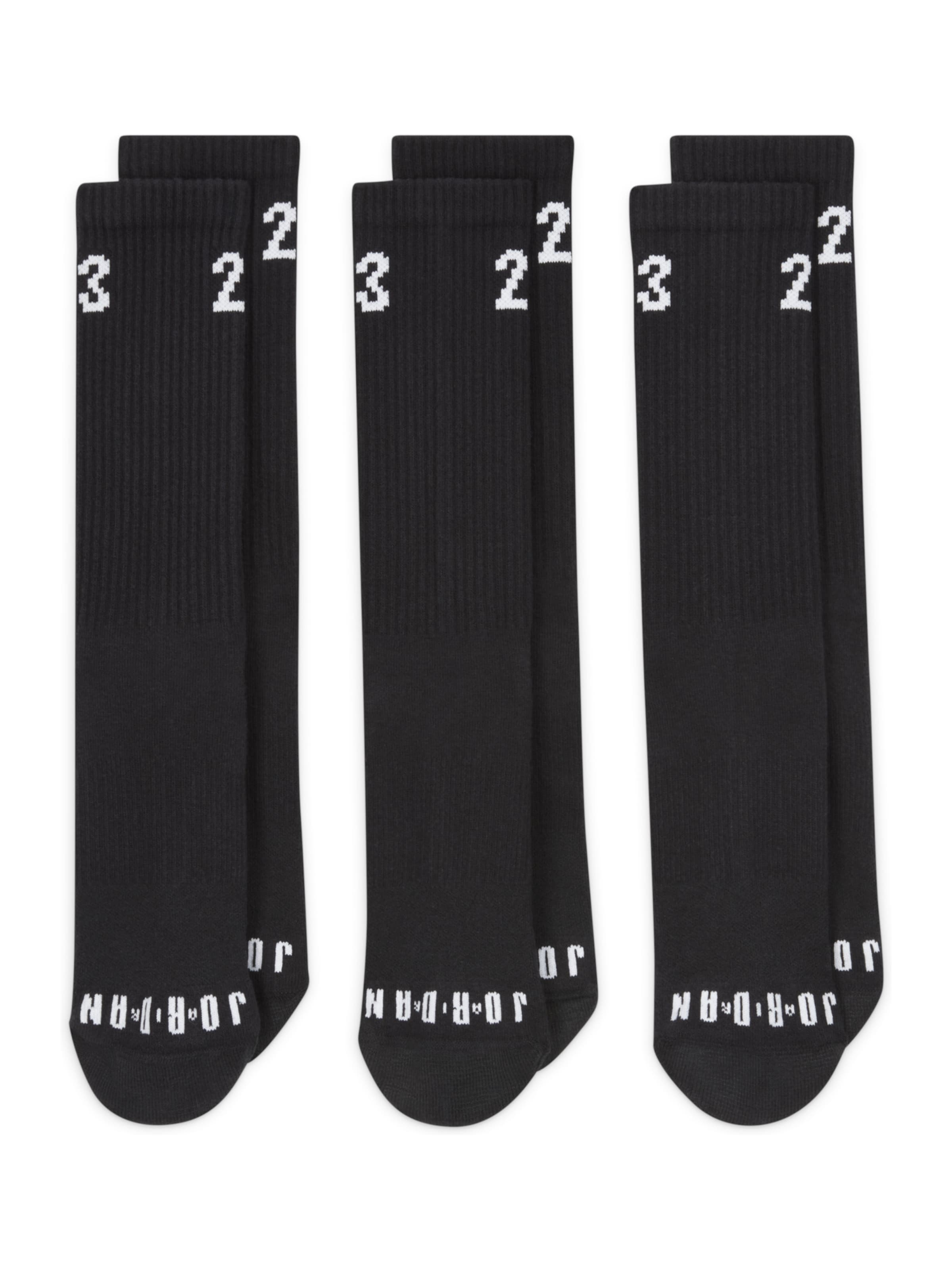 Jordan Sports socks in Black