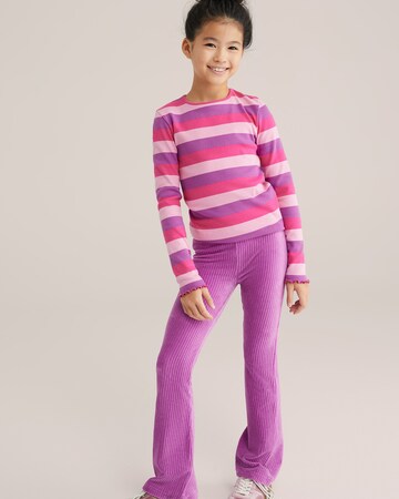 WE Fashion Футболка в Лиловый